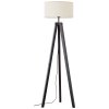 Brilliant Holbrook Staande lamp Zwart, 1-licht