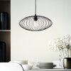 Brilliant Norden Hanglamp Zwart, 1-licht