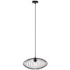 Brilliant Norden Hanglamp Zwart, 1-licht