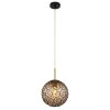 Globo FITZ Hanger Zwart, 1-licht