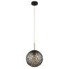 Globo FITZ Hanger Zwart, 1-licht