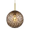 Globo FITZ Hanger Zwart, 1-licht