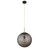 Globo FITZ Hanger Zwart, 1-licht