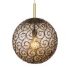 Globo FITZ Hanger Zwart, 1-licht