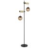 Globo FITZ Staande lamp Zwart, 2-lichts