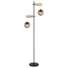 Globo FITZ Staande lamp Zwart, 2-lichts