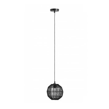 Globo HERMI Hanger Zwart, 1-licht