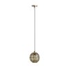 Globo HERMI Hanger Oud messing, 1-licht