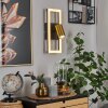 Reboleiro Muurlamp LED Zwart, 2-lichts