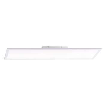 Leuchten-Direkt FLAT Plafondlamp LED Wit, 1-licht, Afstandsbediening