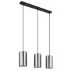 Globo OLLY Hanger Zwart, 3-lichts