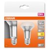 OSRAM LED STAR Set van 2 E27 2,6 watt 2700 kelvin 210 lumen