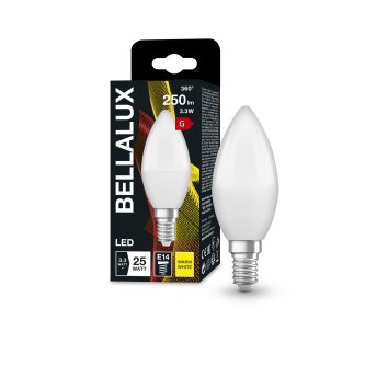 BELLALUX® LED E14 3,3 Watt 2700 Kelvin 250 Lumen