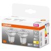 OSRAM LED STAR set van 2 GU10 4,3 watt 2700 kelvin 350 lumen