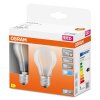 OSRAM LED Retrofit Set van 2 E27 7,5 Watt 4000 Kelvin 1055 Lumen