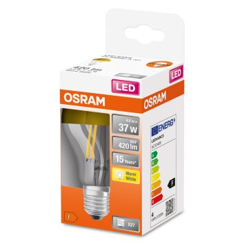 OSRAM LED Retrofit E27 4 Watt 2700 Kelvin 420 Lumen