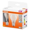 OSRAM LED Retrofit Set van 2 E27 6,5 Watt 4000 Kelvin 806 Lumen