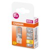 OSRAM LED PIN Set van 2 G9 2,6 Watt 2700 Kelvin 320 Lumen