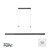 Paul Neuhaus PURE-MOTO Hanglamp LED Grijs, 3-lichts, Afstandsbediening