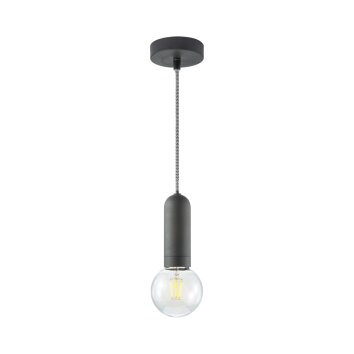 Leuchten Direkt TURN ME Hanglamp Zwart, 1-licht