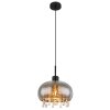 Globo CORRY Hanger Zwart, 1-licht