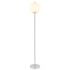 Globo BLACKY Staande lamp Nikkel mat, 1-licht