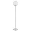 Globo BLACKY Staande lamp Nikkel mat, 1-licht