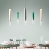 Brilliant Inez Hanglamp LED Zilver, 5-lichts