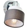 Brilliant Naples Muurlamp Zilver, 1-licht