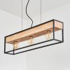 Colebrook Hanglamp Zwart, 3-lichts