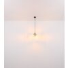 Globo LOIS Hanger Messing, Zwart, 1-licht