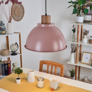 Chipou Hanglamp Roze, 1-licht