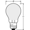 OSRAM LED E27 7,5 watt 2700 kelvin 1055 lumen