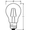 OSRAM LED retrofit E27 1,5 watt 2700 kelvin 136 lumen