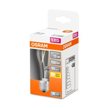 OSRAM LED retrofit E27 1,5 watt 2700 kelvin 136 lumen