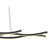 Globo GERONIMO Hanger LED houtlook, Zwart, 1-licht