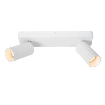 Lucide CLUBS Plafondlamp Wit, 2-lichts