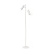 Lucide CLUBS Staande lamp Wit, 2-lichts