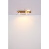 Globo VANNI Plafondlamp LED houtlook, Wit, 1-licht