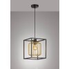 Fischer & Honsel Caydo Hanglamp Zwart, 1-licht