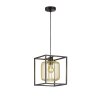 Fischer & Honsel Caydo Hanglamp Zwart, 1-licht