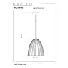 Lucide MACARONS Hanger Zwart, 1-licht