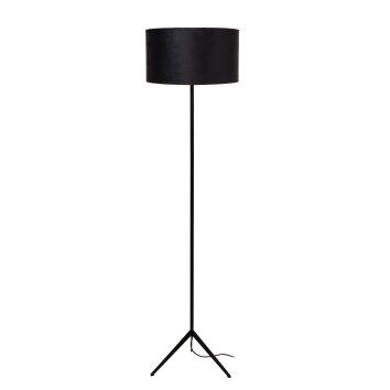 Lucide TONDO Staande lamp Zwart, 1-licht