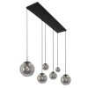 Steinhauer Bollique Hanglamp Zwart, 6-lichts