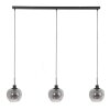 Steinhauer Lotus Hanglamp Zwart, 3-lichts