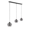 Steinhauer Lotus Hanglamp Zwart, 3-lichts