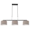 Steinhauer Stang Hanglamp Zwart, 3-lichts