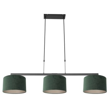 Steinhauer Stang Hanglamp Zwart, 3-lichts