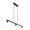 Steinhauer Stang Hanglamp Zwart, 3-lichts