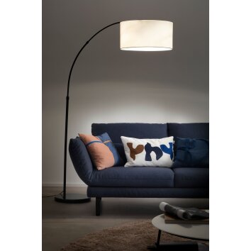 SCHÖNER WOHNEN-Kollektion Bowe Staande lamp Zwart, 3-lichts